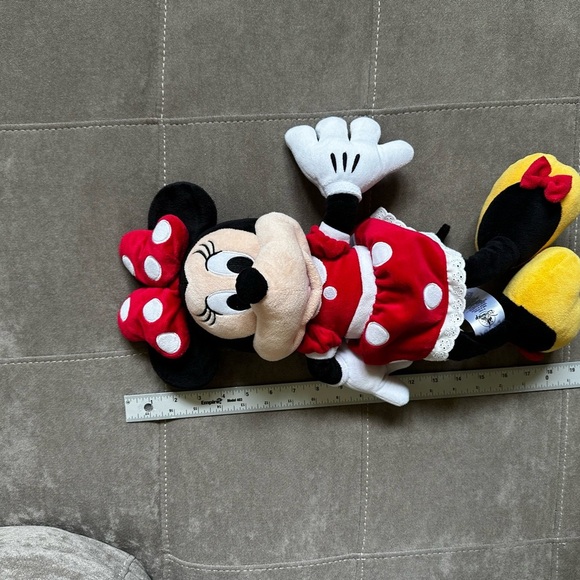 Disney Minnie Mouse Plush with Red and Yellow Accents - Picture 5 of 7